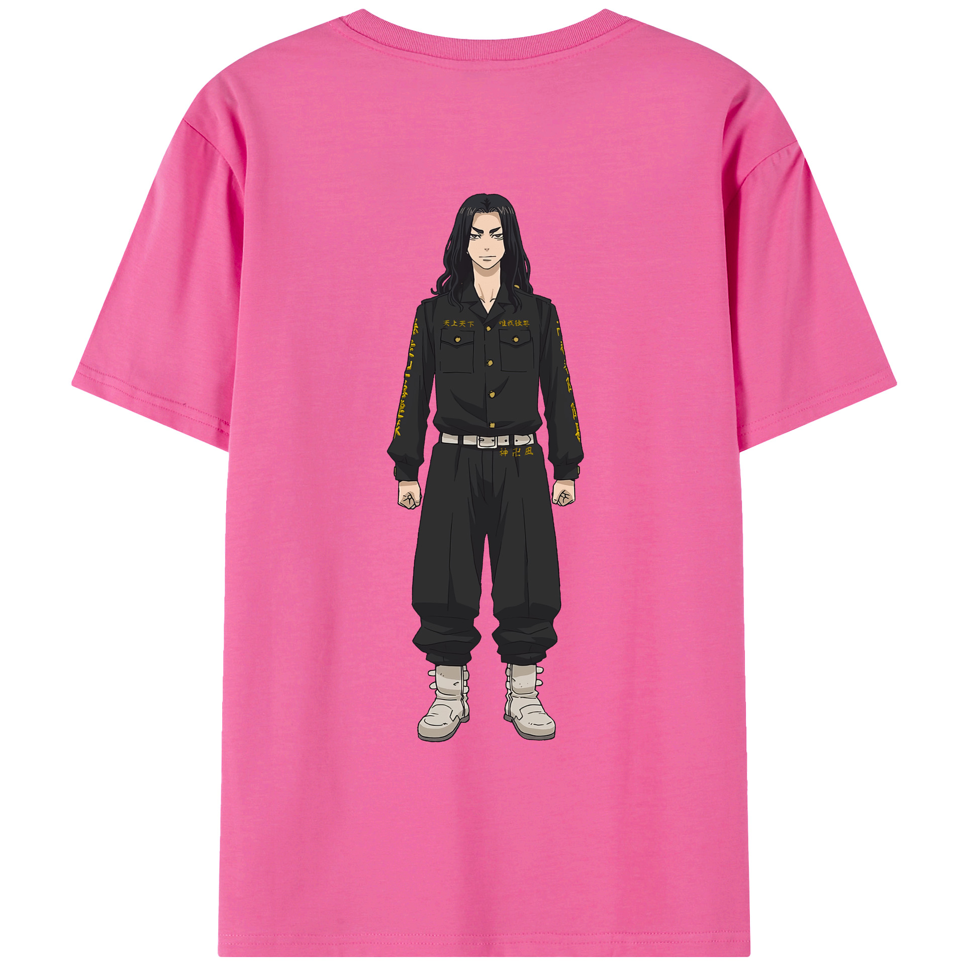（画像用） 東京リベンジャーズ Tokyo Revengers レディース半袖Tシャツ(バックプリント)
